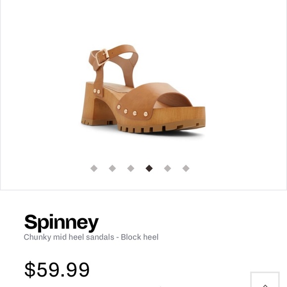 Call it spring chunky block heel - Picture 2 of 3